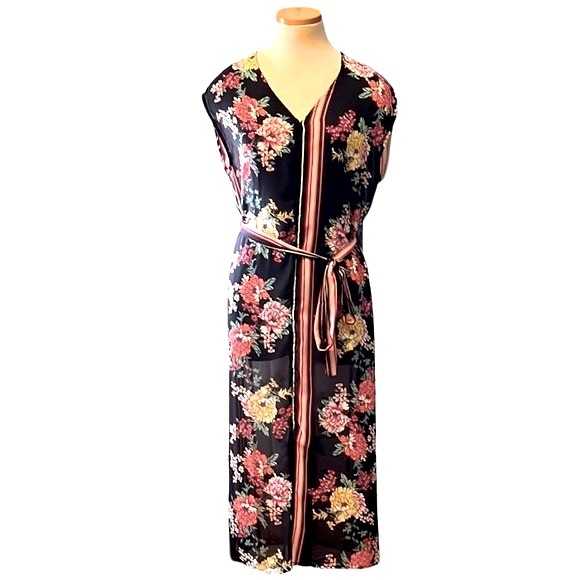 Anthropologie DRA 'Camilla' Floral Midi Dress, Large & XS - Picture 4 of 13